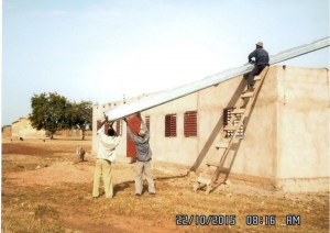 School, solar and sanitation